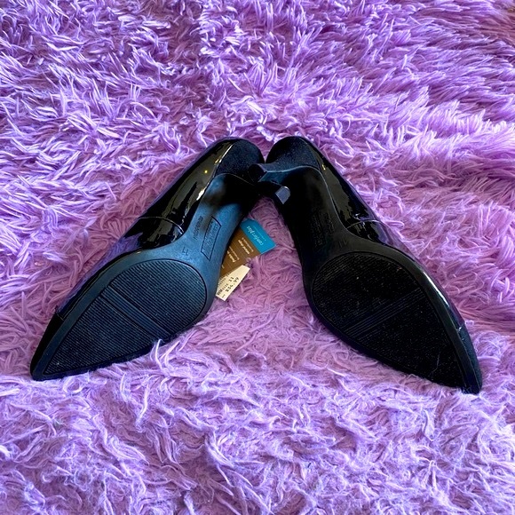 Comfort Plus by Predictions Black Suede & Leather - Picture 10 of 11